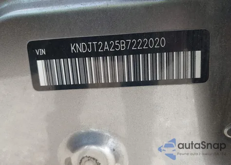 2011 Kia Soul + from USA, damaged, VIN KNDJT2A25B7222020